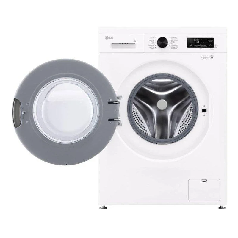 Detalle 2 de Lavadora LG F4X1009NWK: 9 kg, 1400 rpm y tapa removible para espacios reducidos