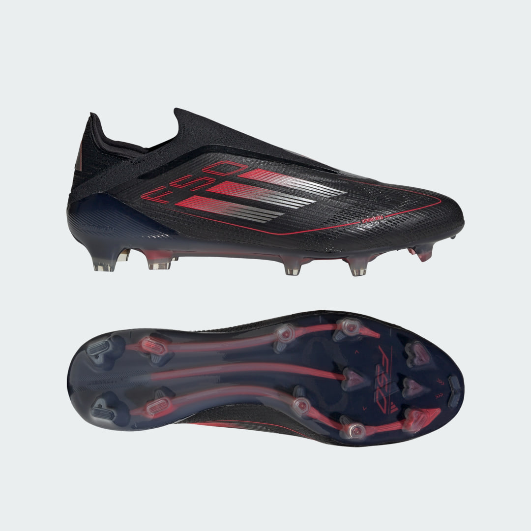 Detalle de Adidas Bota de fútbol F50 Elite Laceless para césped natural seco