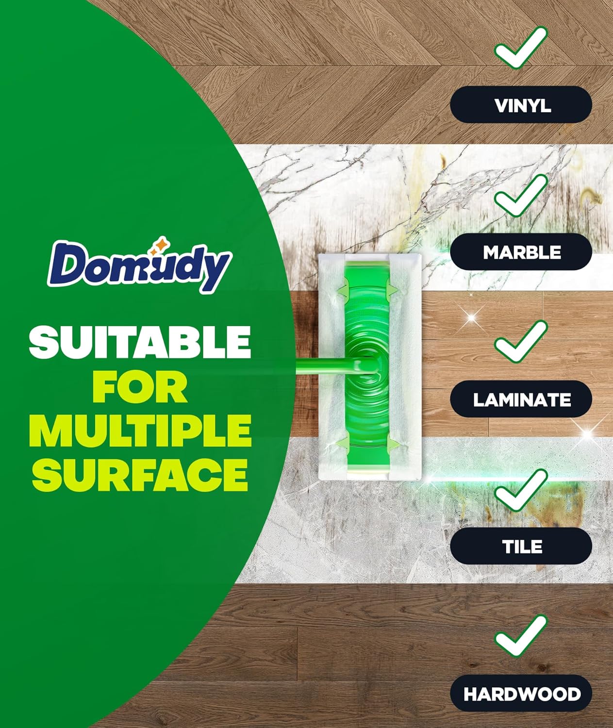 Detalle 2 de Swiffer Sweeper 60 Count Cloths 📐