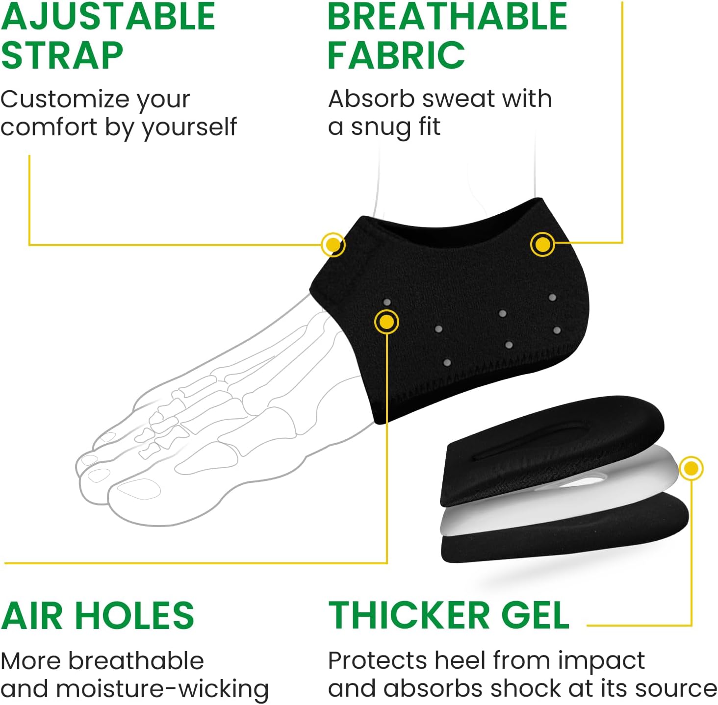 Thumbnail 3 de Bukihome Heel Cups Small UK 4-7