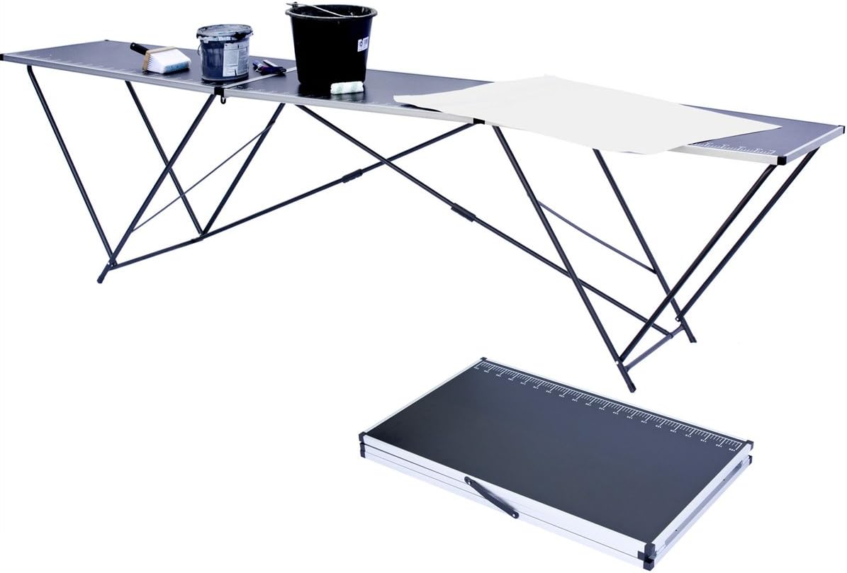Thumbnail 5 de Table à tapisser pliable 3 m (environ 300 x 60 cm) avec graduation et poignée de transport