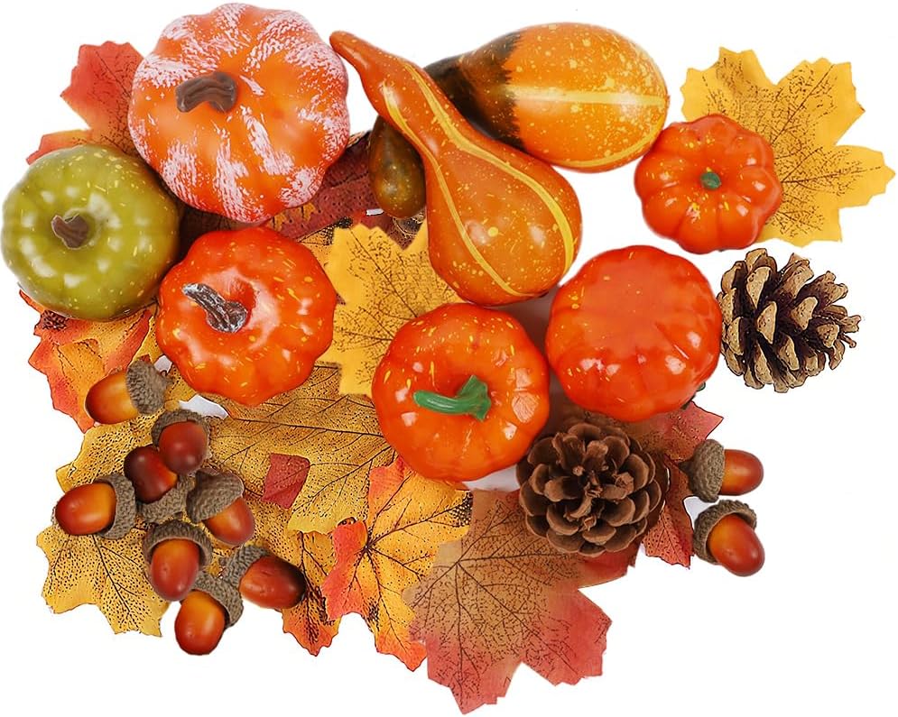 Detalle de Winemana Fall Decoration Set, 50 Pieces