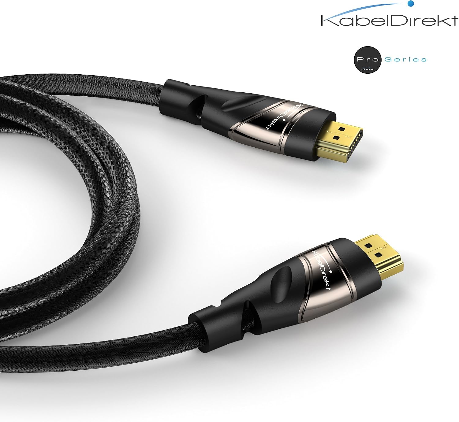 Detalle de KabelDirekt 1 m Cavo HDMI 4K High Speed with Ethernet: affidabile, compatibile e pronto all’uso