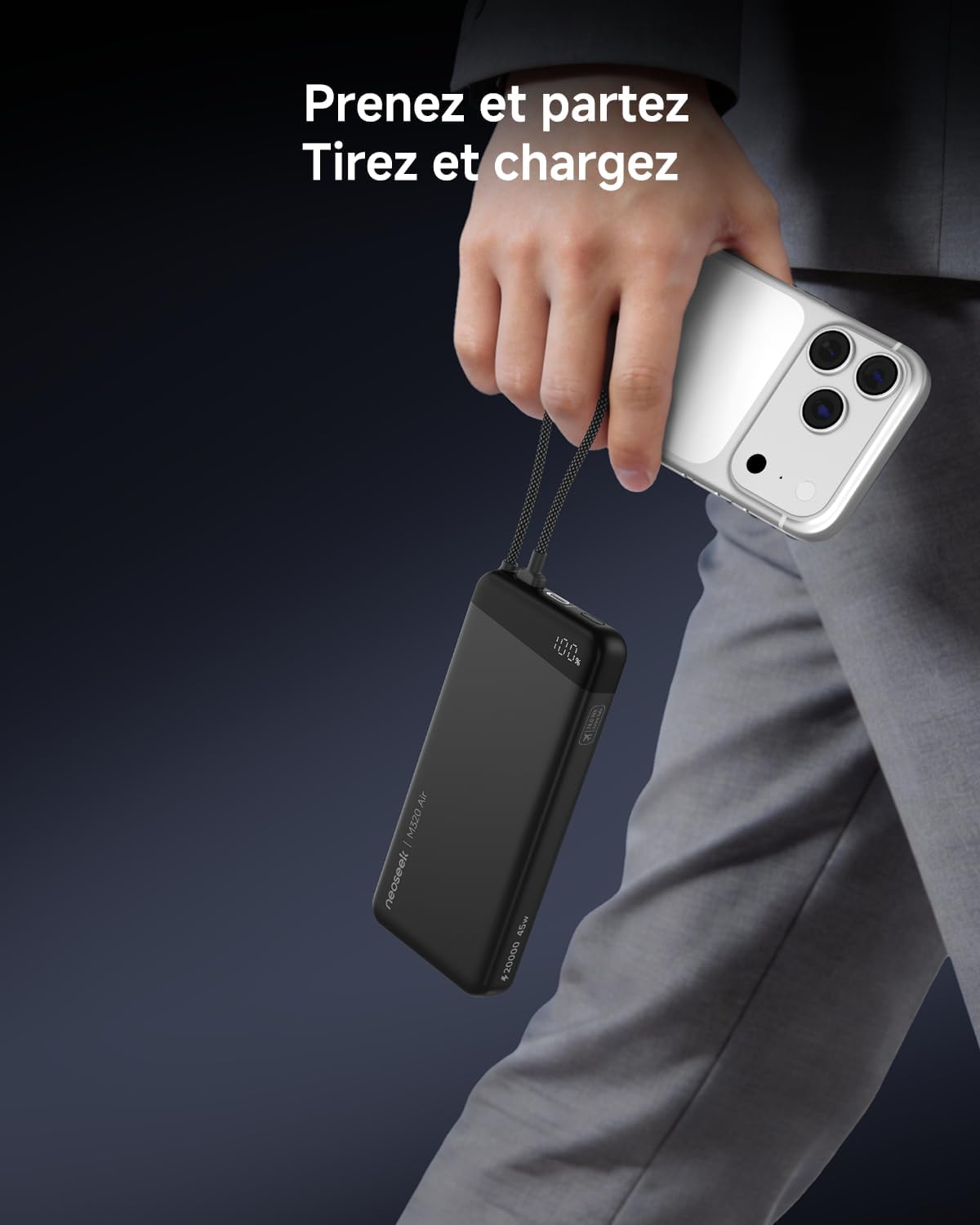 Thumbnail 6 de Neoseek 45W Batterie Externe 20000mAh