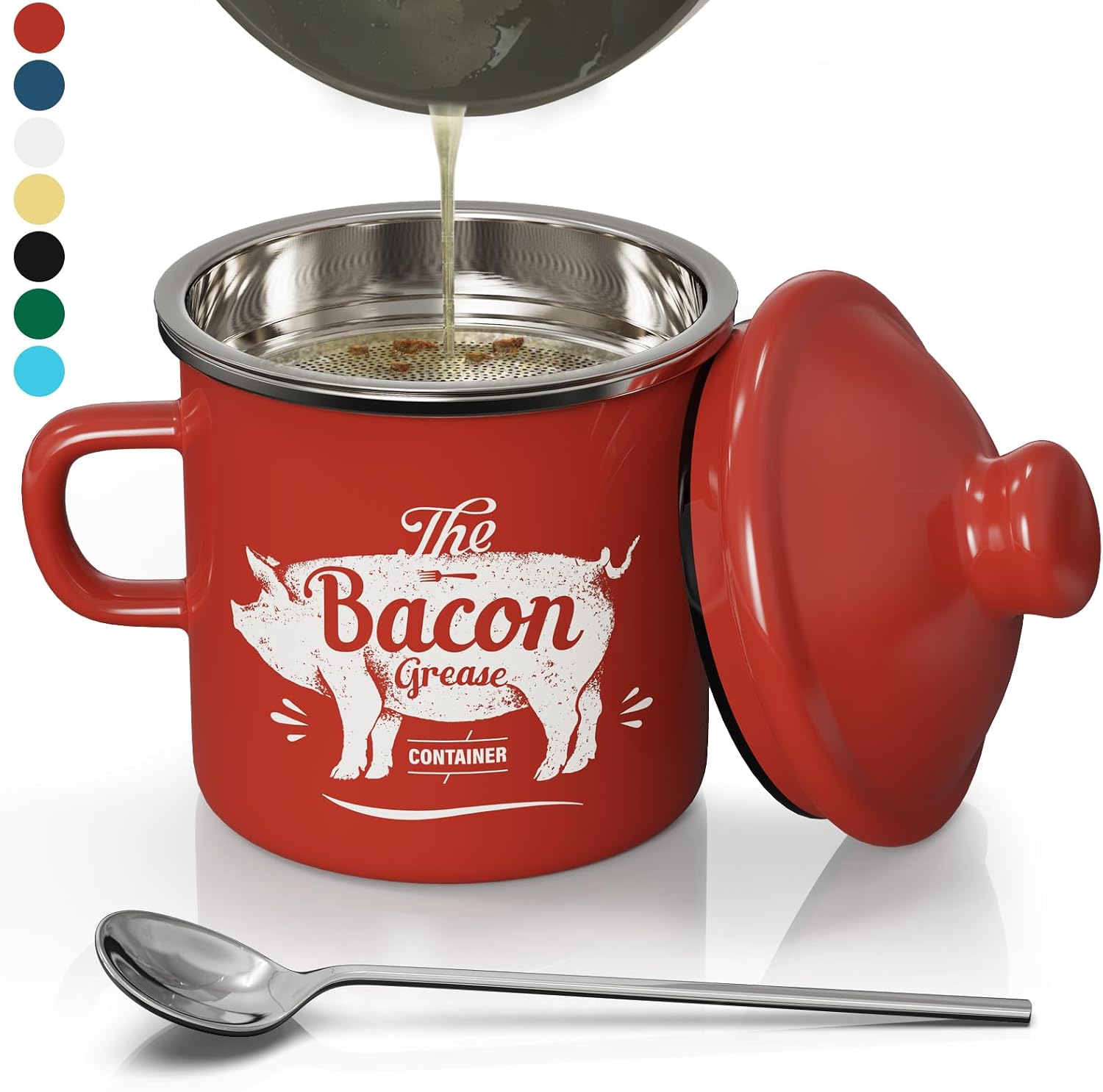 Detalle de PGYARD Mini Bacon Grease Container 15oz
