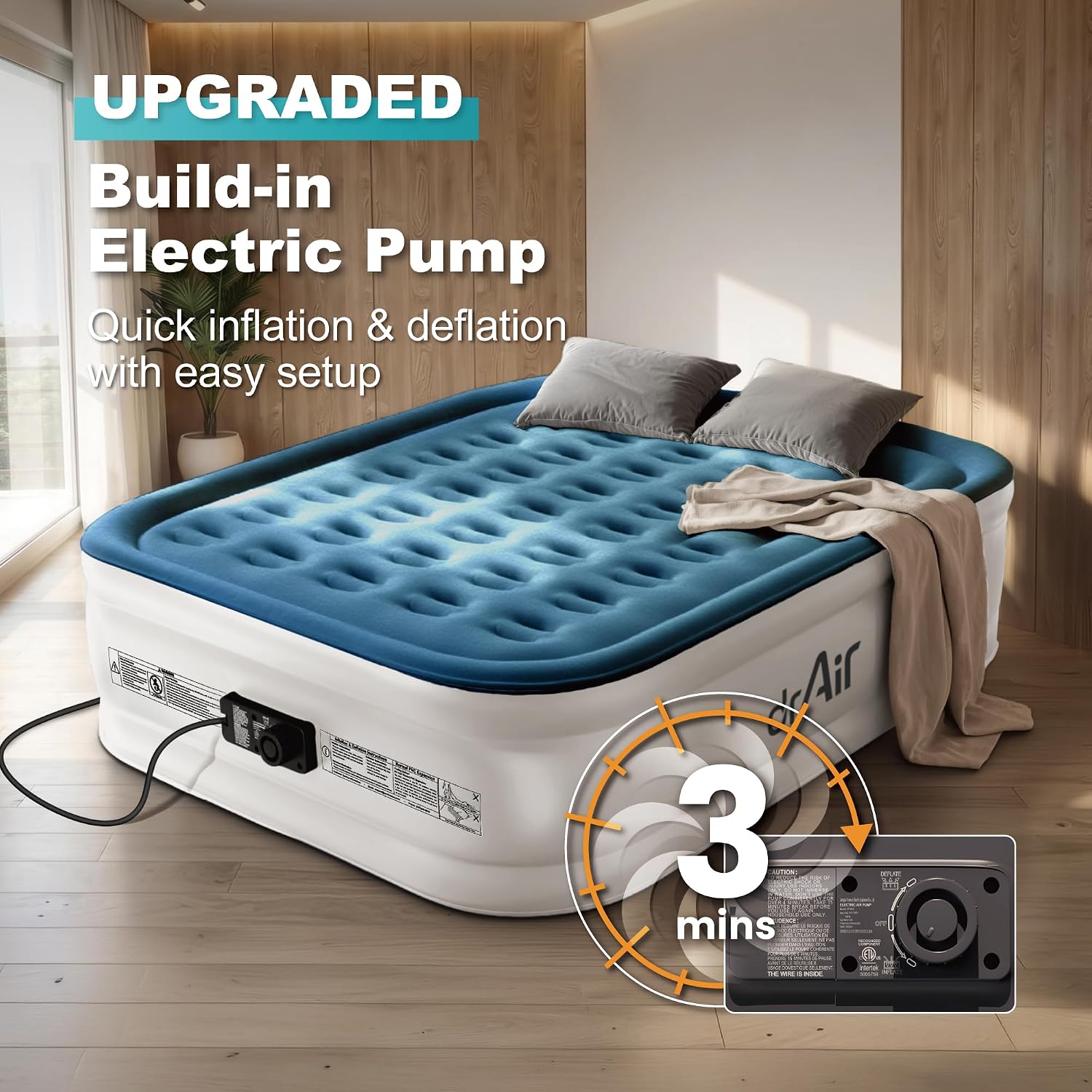Detalle 2 de Dr. air Queen Air Mattress