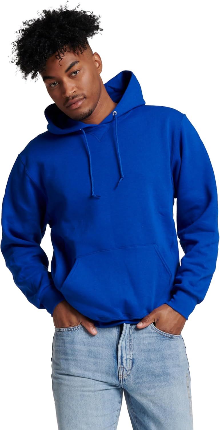 Thumbnail 1 de Russell Athletic Men's Dri-Power Fleece Hoodie: Moisture-Wicking, Cotton Blend, Relaxed Fit (S-4X)