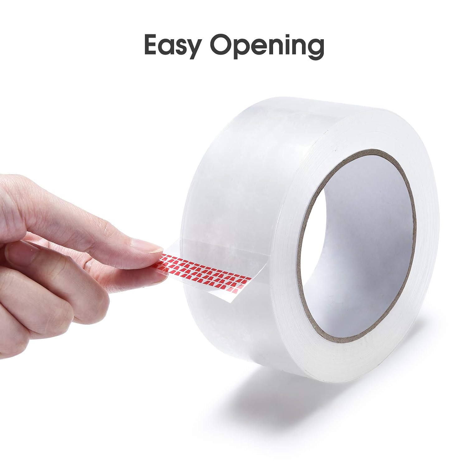 Detalle 2 de Pacific Mailer PMG2989-6 Clear Packing Tape, 6 Rolls, 2-Inch, 2.7 mil