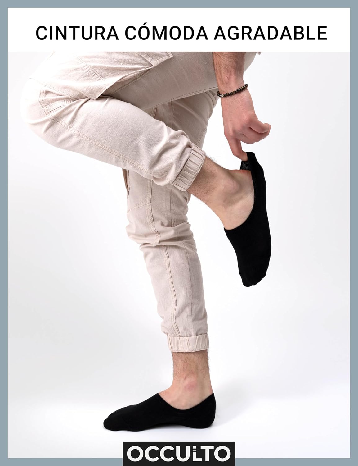 Detalle 2 de Occulto Strolch Calcetines Invisibles Hombre 10 pares