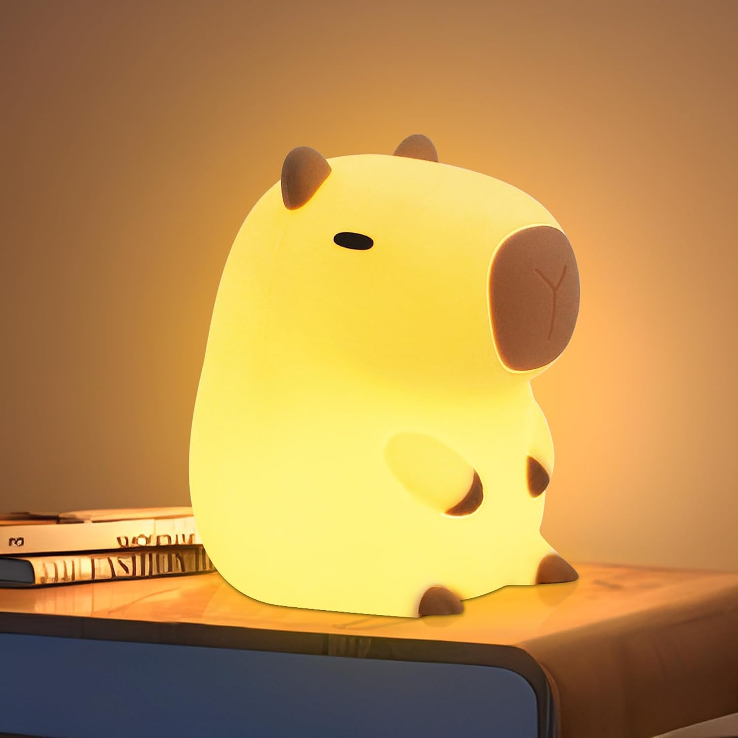 Thumbnail 6 de Süßes Capybara Nachtlicht mit Timer