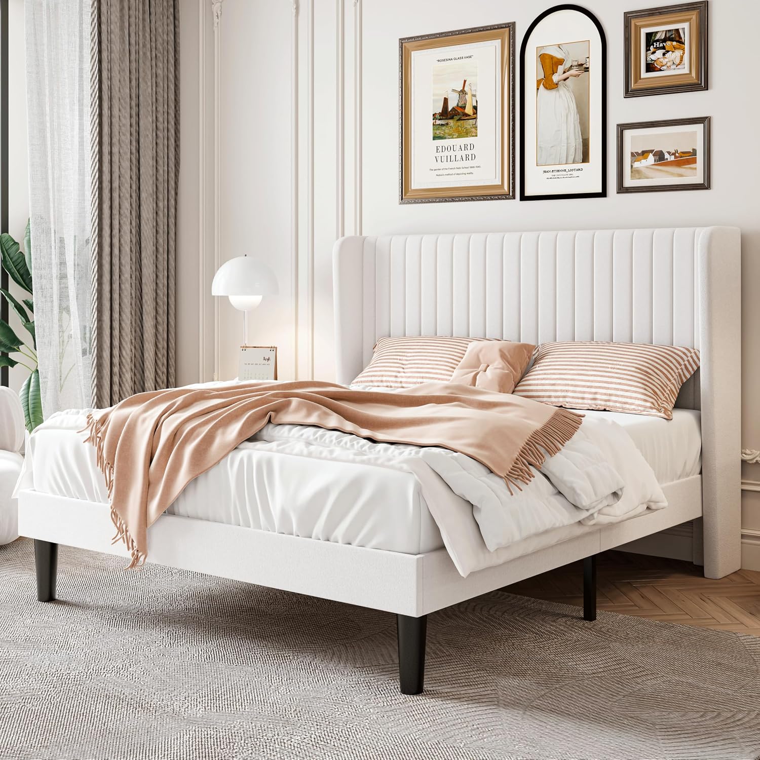 Detalle de SHA CERLIN Full Bed Frame, Full Size