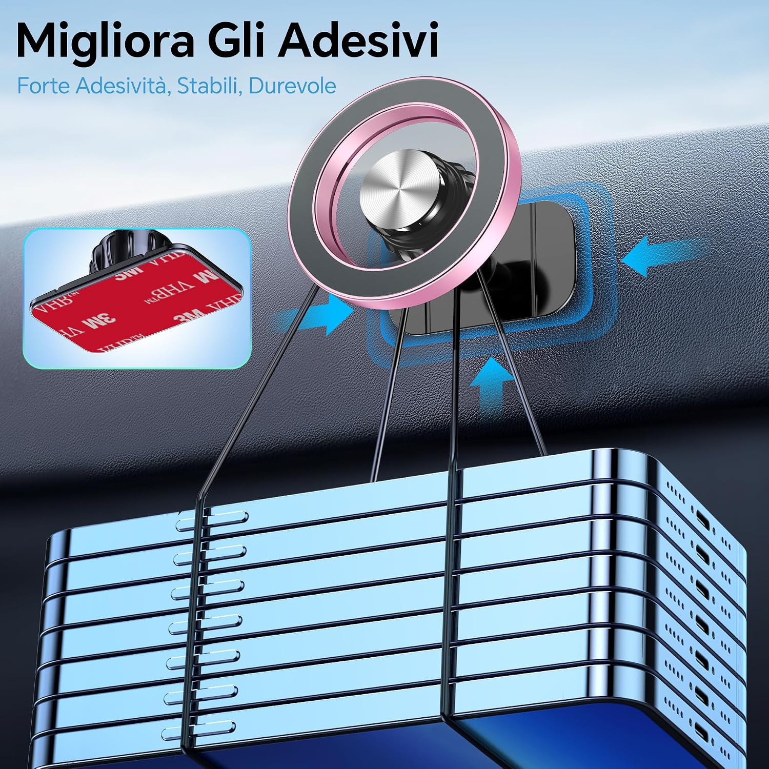Thumbnail 4 de Coolpow Porta Cellulare Auto con Magsafe 20