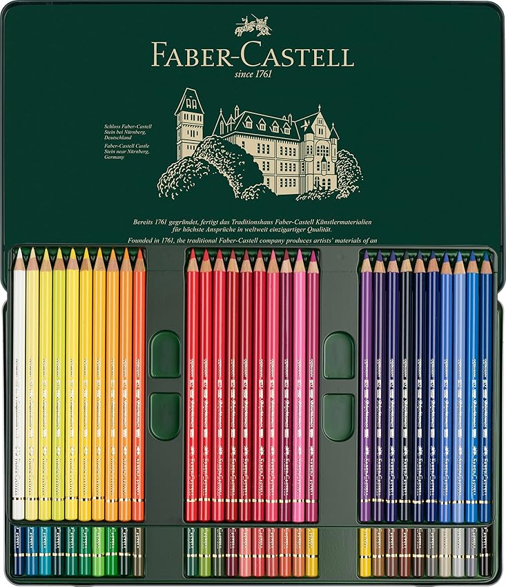 Thumbnail 3 de Faber-Castell 110060 Estuche metálico 60 lápices Polychromos 🎨