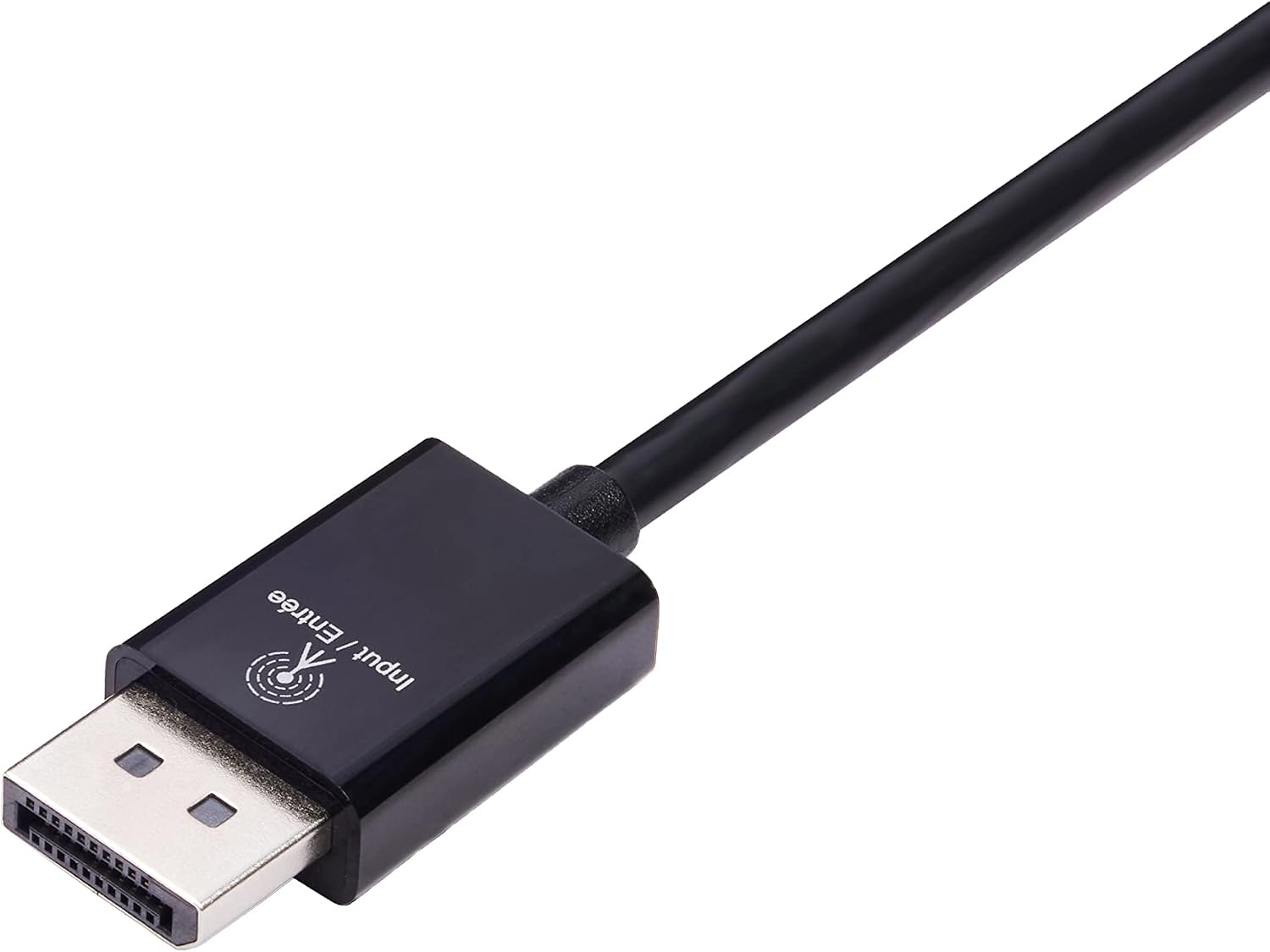 Detalle de Amazonベーシック DisplayPort-HDMI変換アダプター 4K@60Hz対応・プラグ&プレイ