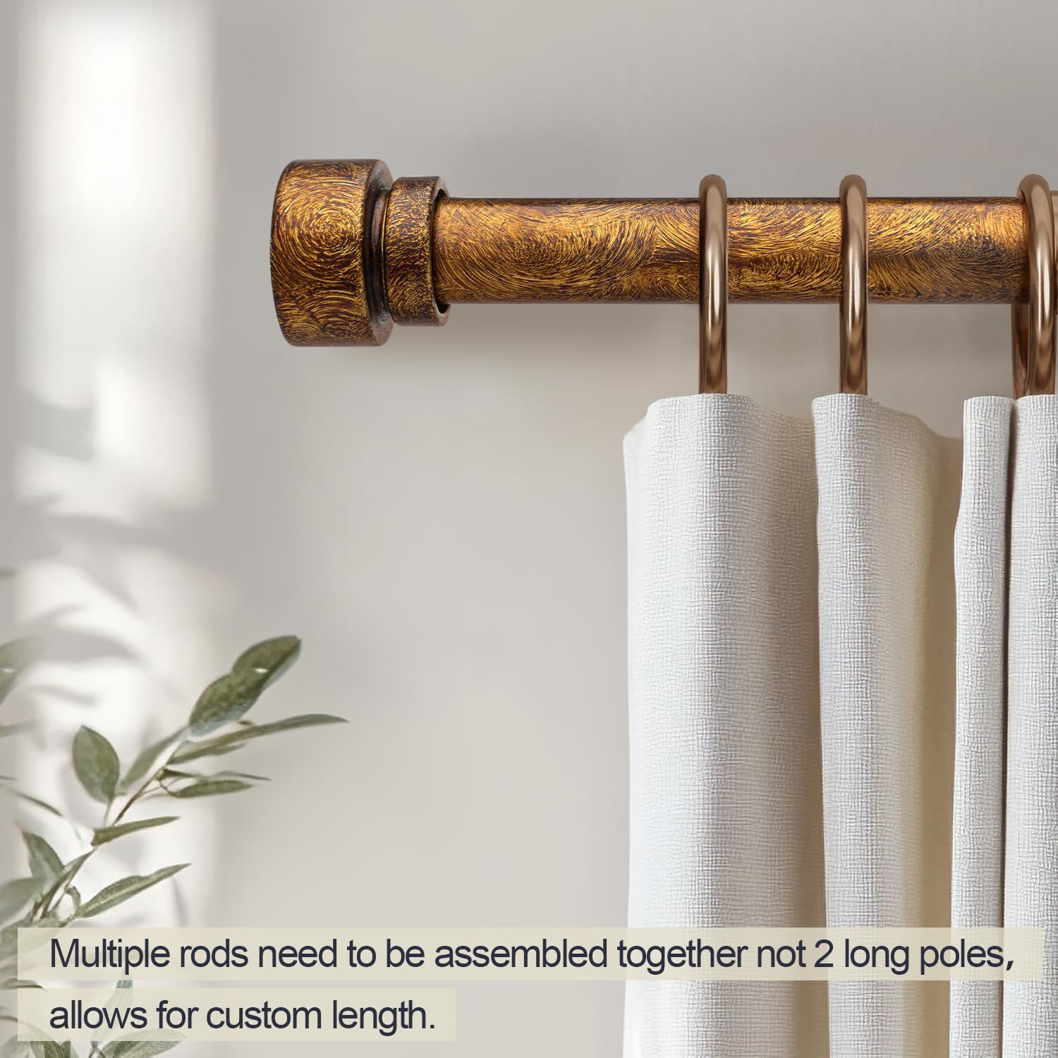 Thumbnail 2 de Lootkell Curtain Rod, 1-Inch Diameter
