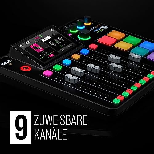 Detalle 2 de RØDECaster Pro II – All-in-One-Production Studio für Podcasting, Streaming, Musikproduktion und Inhaltserstellung