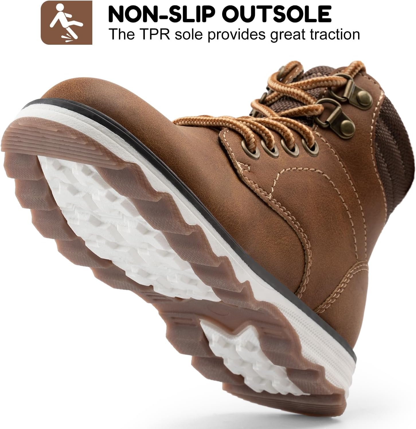 Thumbnail 2 de Harvest Land Boys Ankle Boots Waterproof Walking Shoes – Durable Winter Combat Boots for Kids