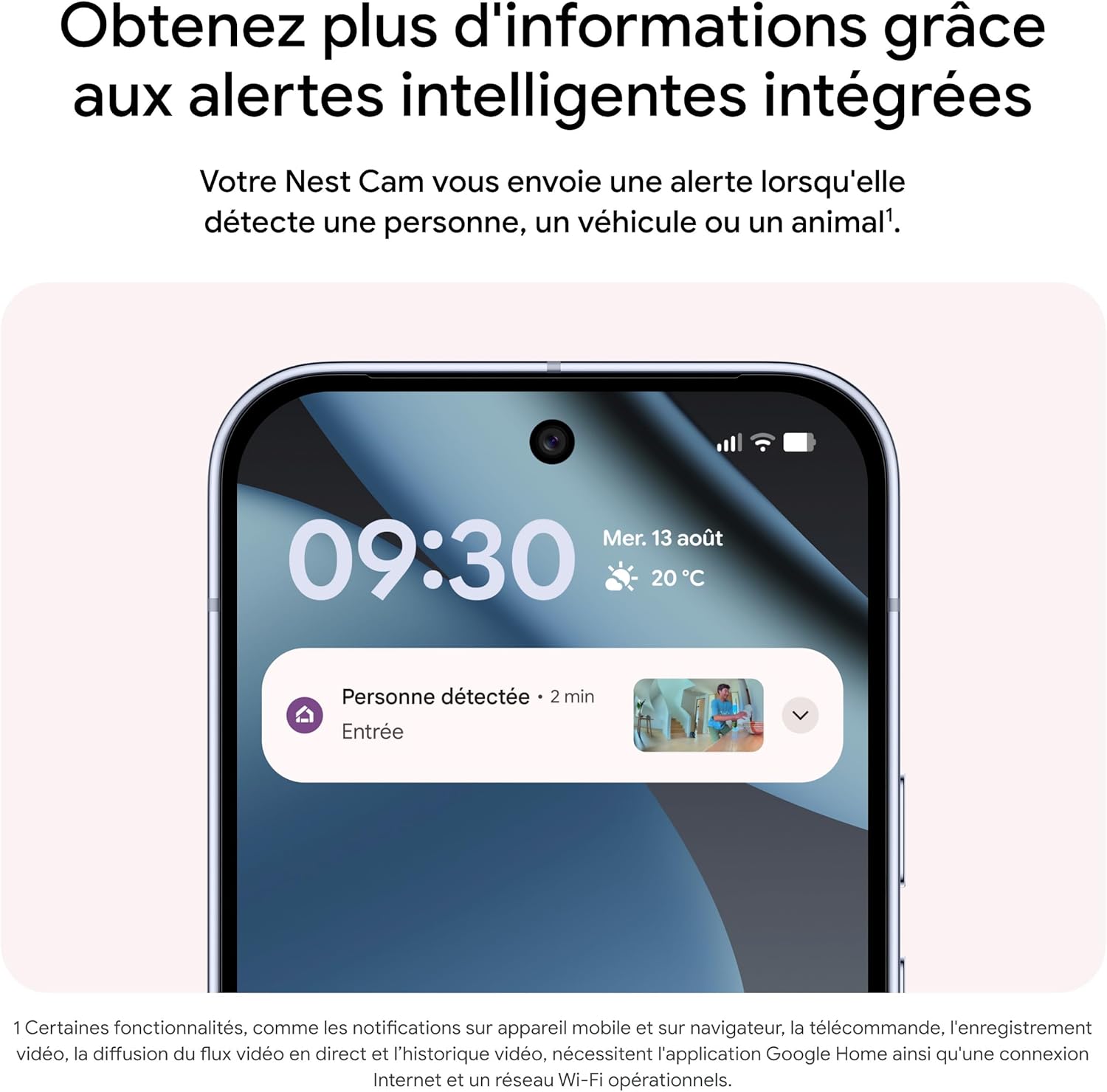 Thumbnail 3 de Google Nest Cam Intérieur Filaire 3e génération