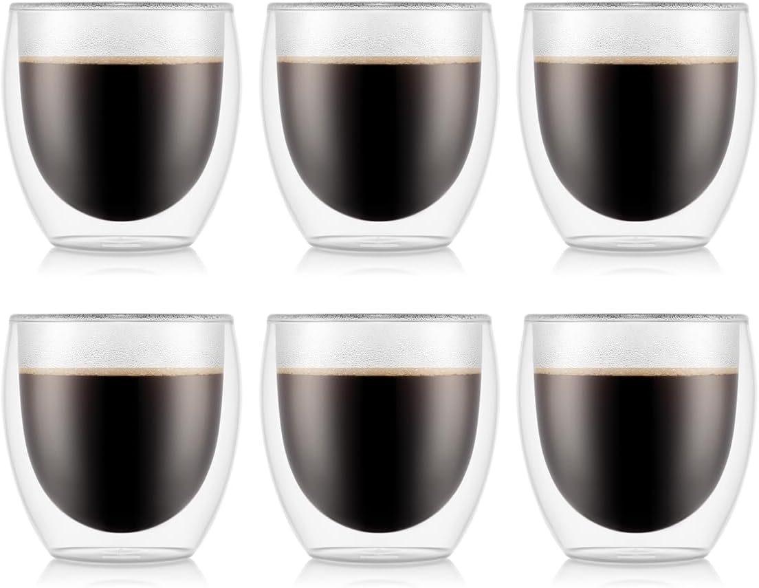 Detalle de Bodum Pavina – zestaw 6 szklanek 250 ml ze szkła borokrzemowego