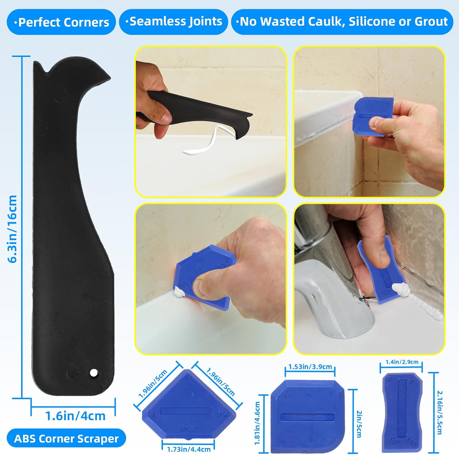 Detalle 2 de Kit per calafataggio Ubrvhrt, 5 teste