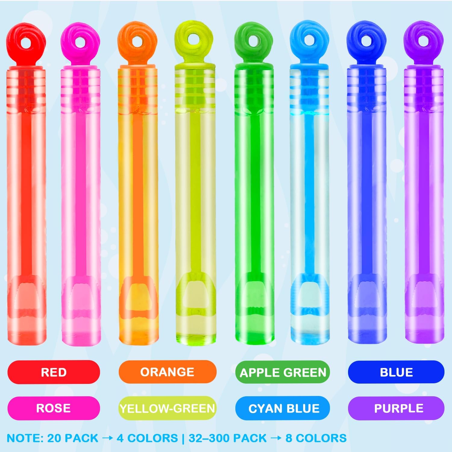 Detalle 2 de Party Bubble Wands 32 Pack for Kids