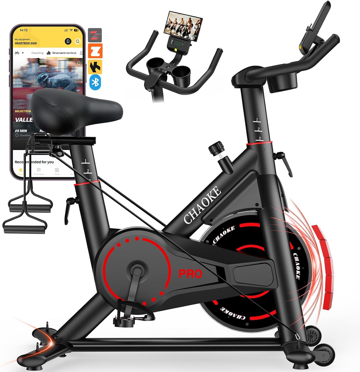 CHAOKE Exercise Bike 350 lb capacity 🚴♀