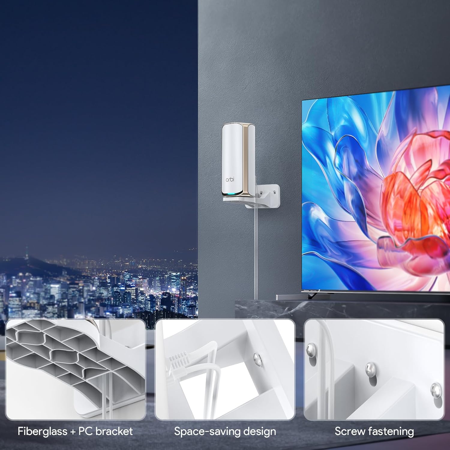 Thumbnail 1 de XLTTYWL Support Mural Orbi WiFi 7