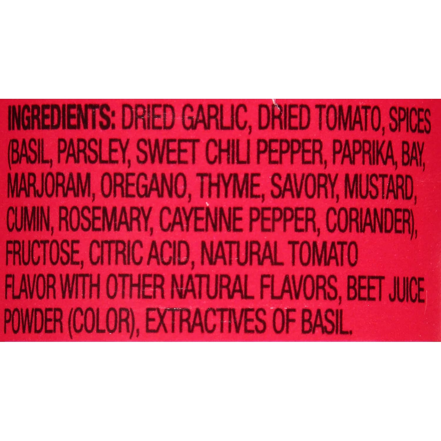Detalle 1 de Dash 1150891 Salt-Free Seasoning Blend, Tomato, Basil & Garlic, 2 oz, 8-Pack