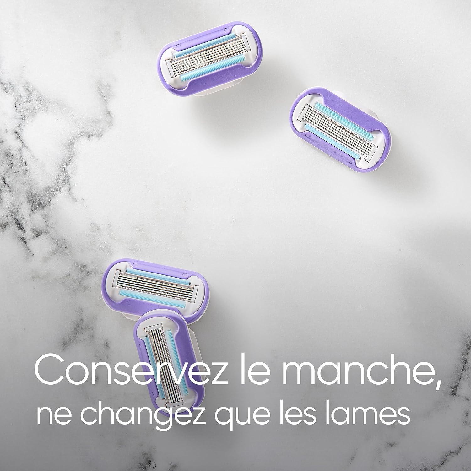 Thumbnail 4 de Gillette Venus Recharges 10 unités, 5 lames pour peau sensible 🪒