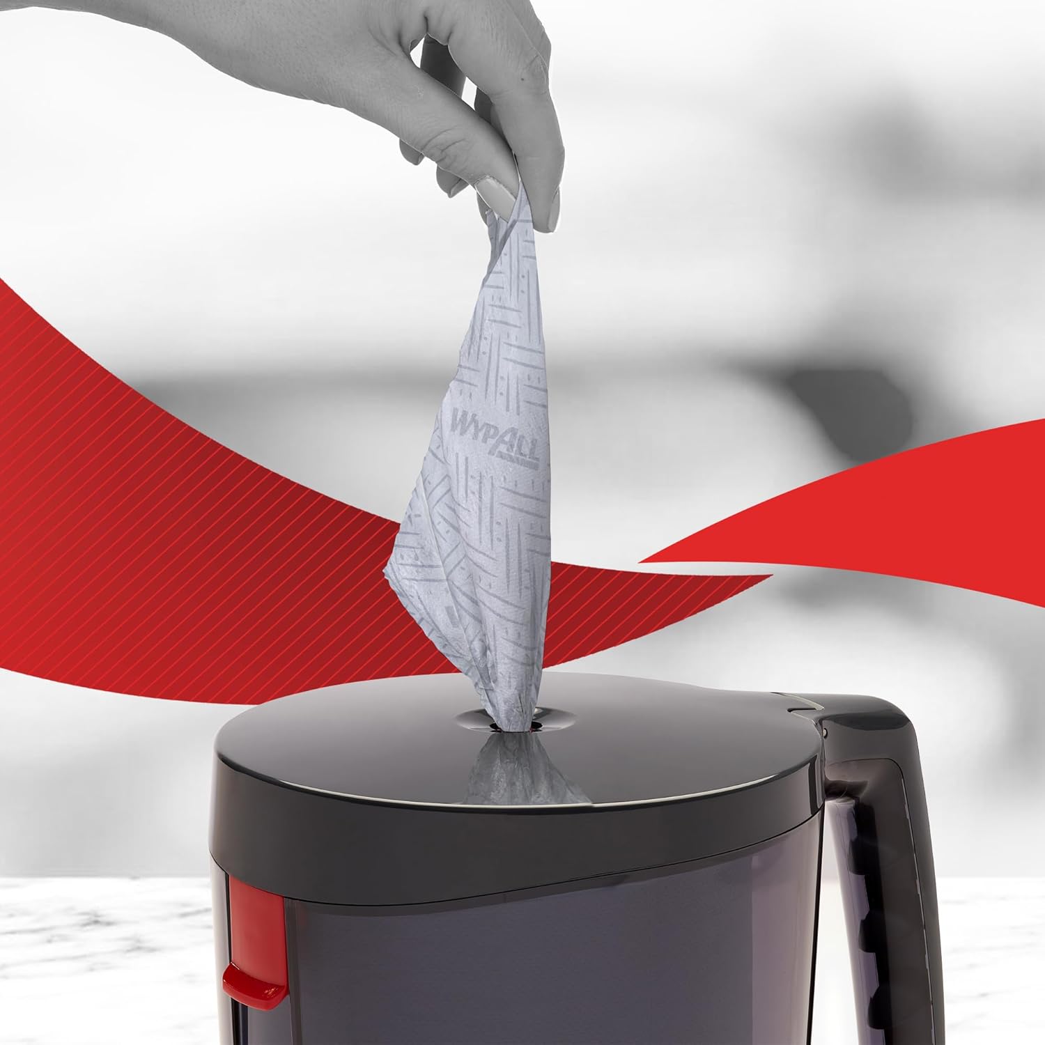 Thumbnail 6 de WypAll L10 centrefeed wiping paper 6 rolls