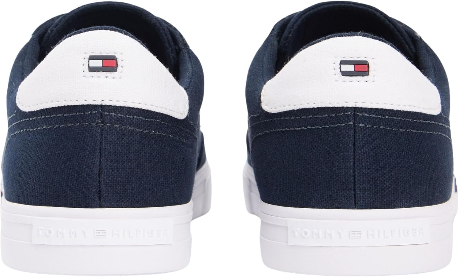 Detalle 2 de Tommy Hilfiger Vulc Core RWB Long Lace CVS FM0FM05813 Low Top: zapatillas azules para uso diario