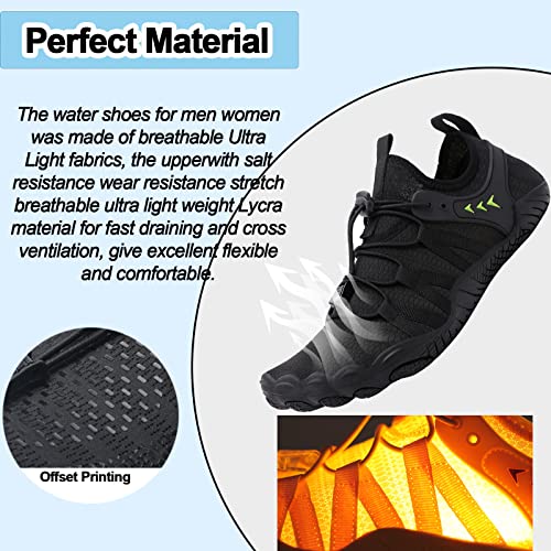 Detalle de Bravover Quick Dry Barefoot Aqua Shoes – Men’s & Women’s Beach & Pool Shoes
