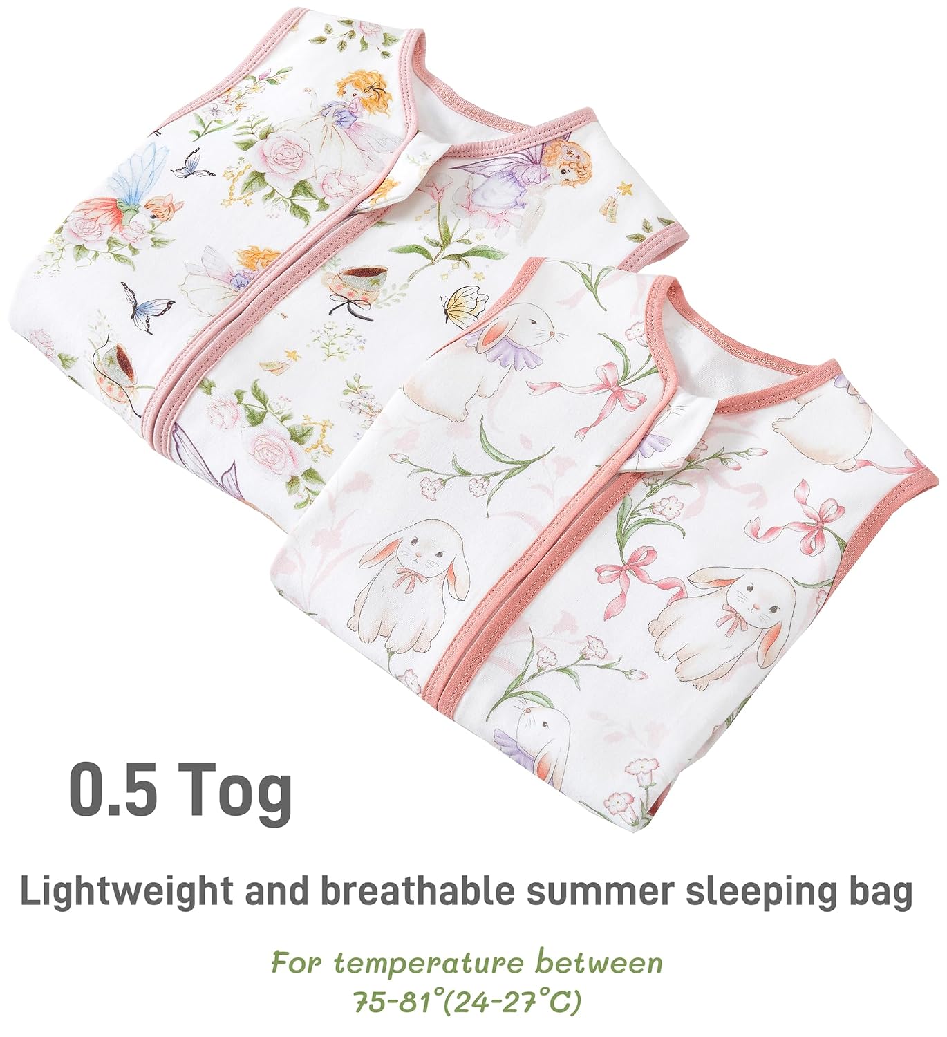 Detalle de Chilsuessy Baby Sommerschlafsack 0,5 Tog