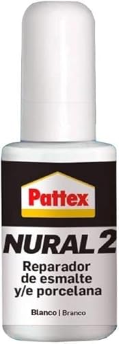 Thumbnail 2 de Pattex Nural 2 Reparador de esmalte y porcelana – esmalte blanco para desconchados, golpes y rozaduras (1 x 50 g)