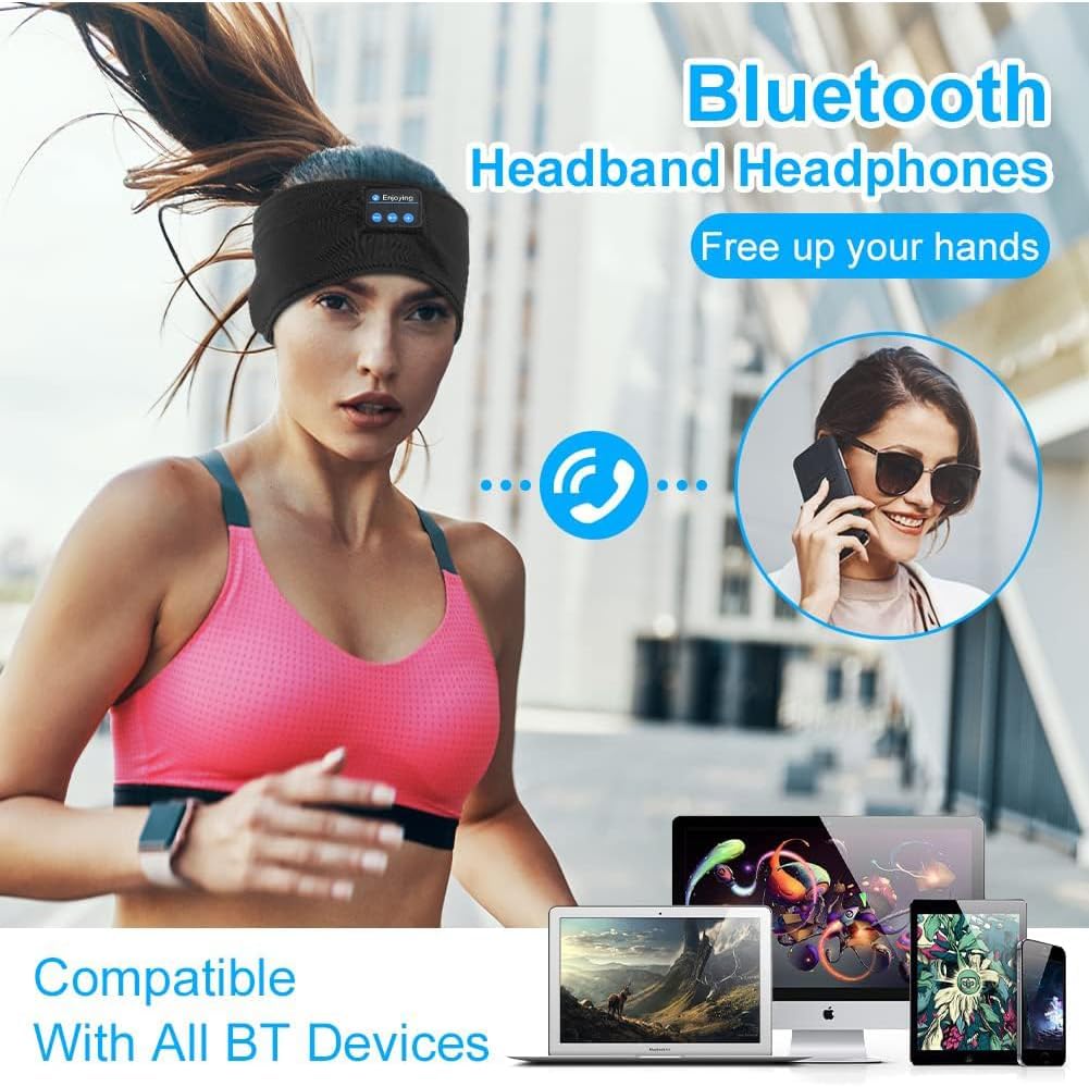 Detalle de Flintronic Bluetooth sleep headband 180 mAh