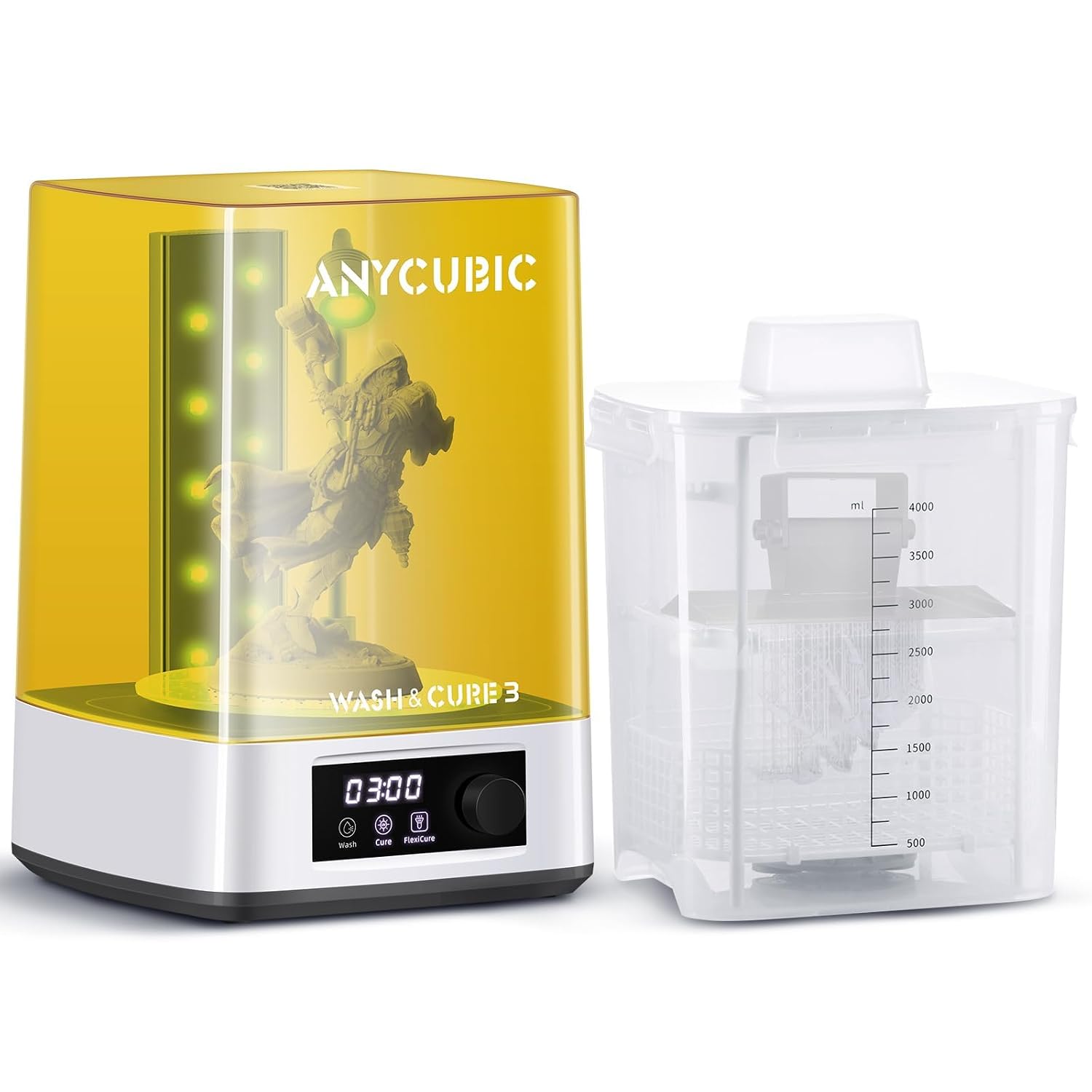 Detalle de ANYCUBIC Wash and Cure Station 3.0