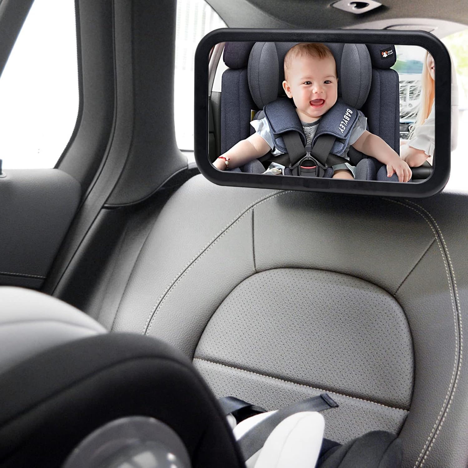 Thumbnail 4 de Espejo Coche Bebe Grande 360° 30x19 cm
