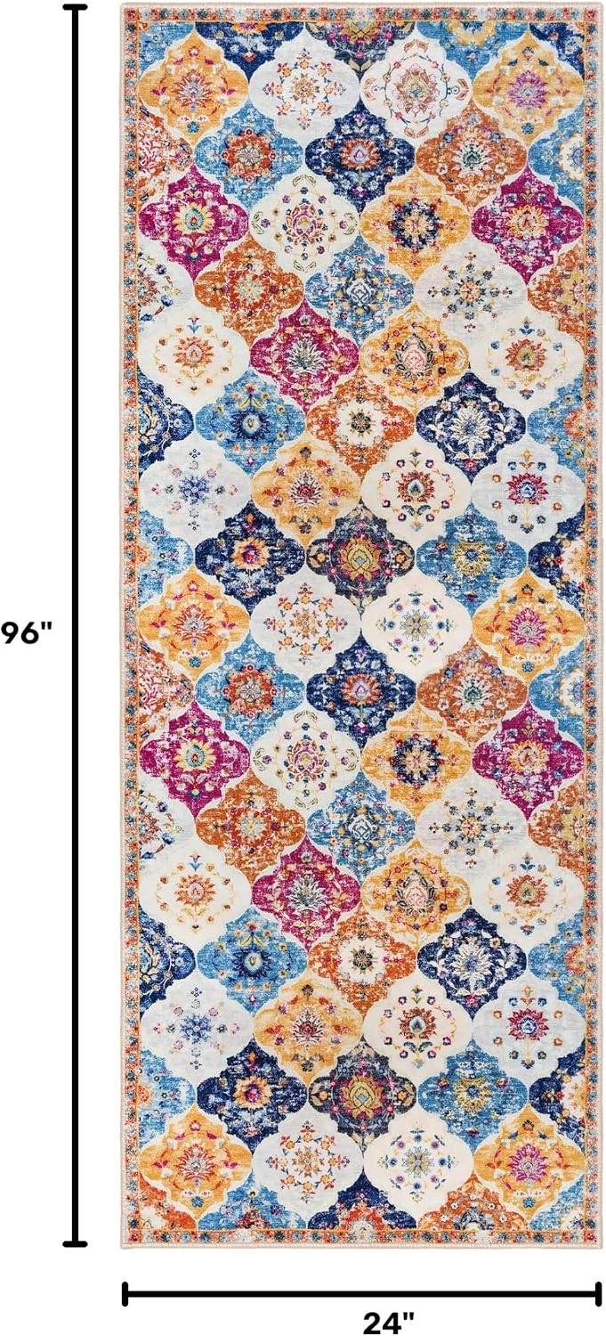 Detalle 2 de KILOCOCO 2x8 Moroccan Soft Runner Rug