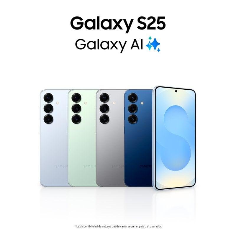Detalle de Samsung Galaxy S25 5G con IA 512 GB