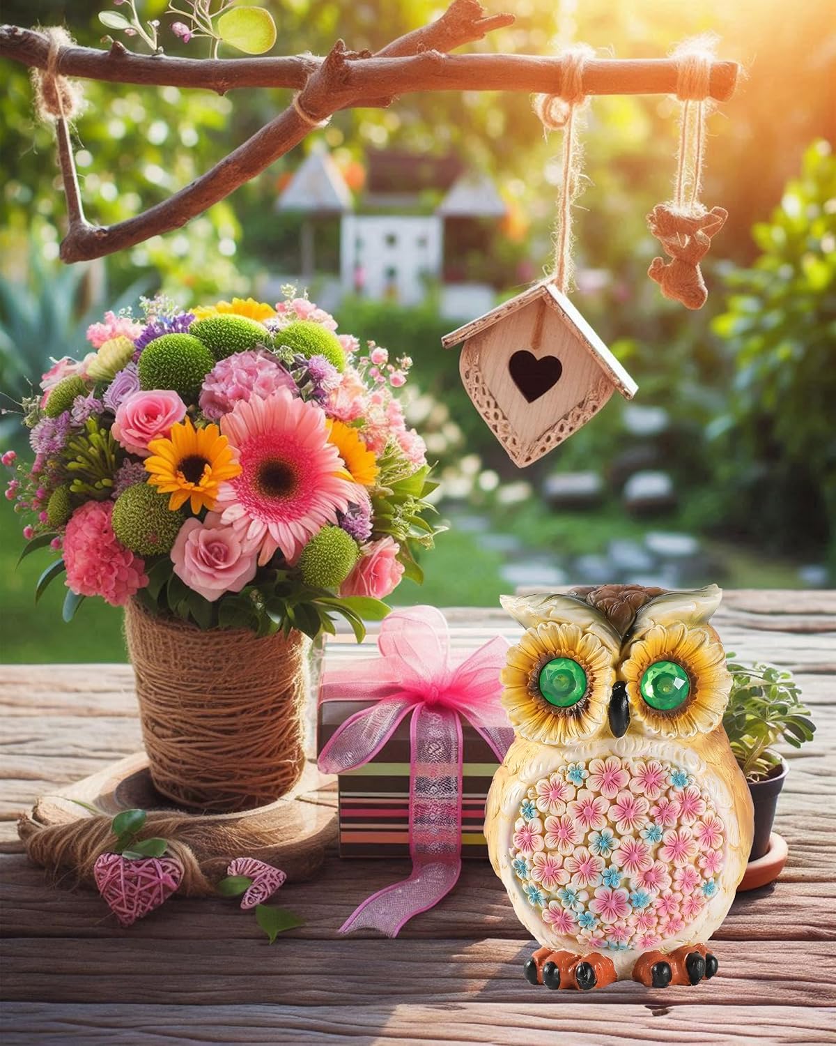 Thumbnail 5 de GoGnome Owl Figurine, 5.5-Inch