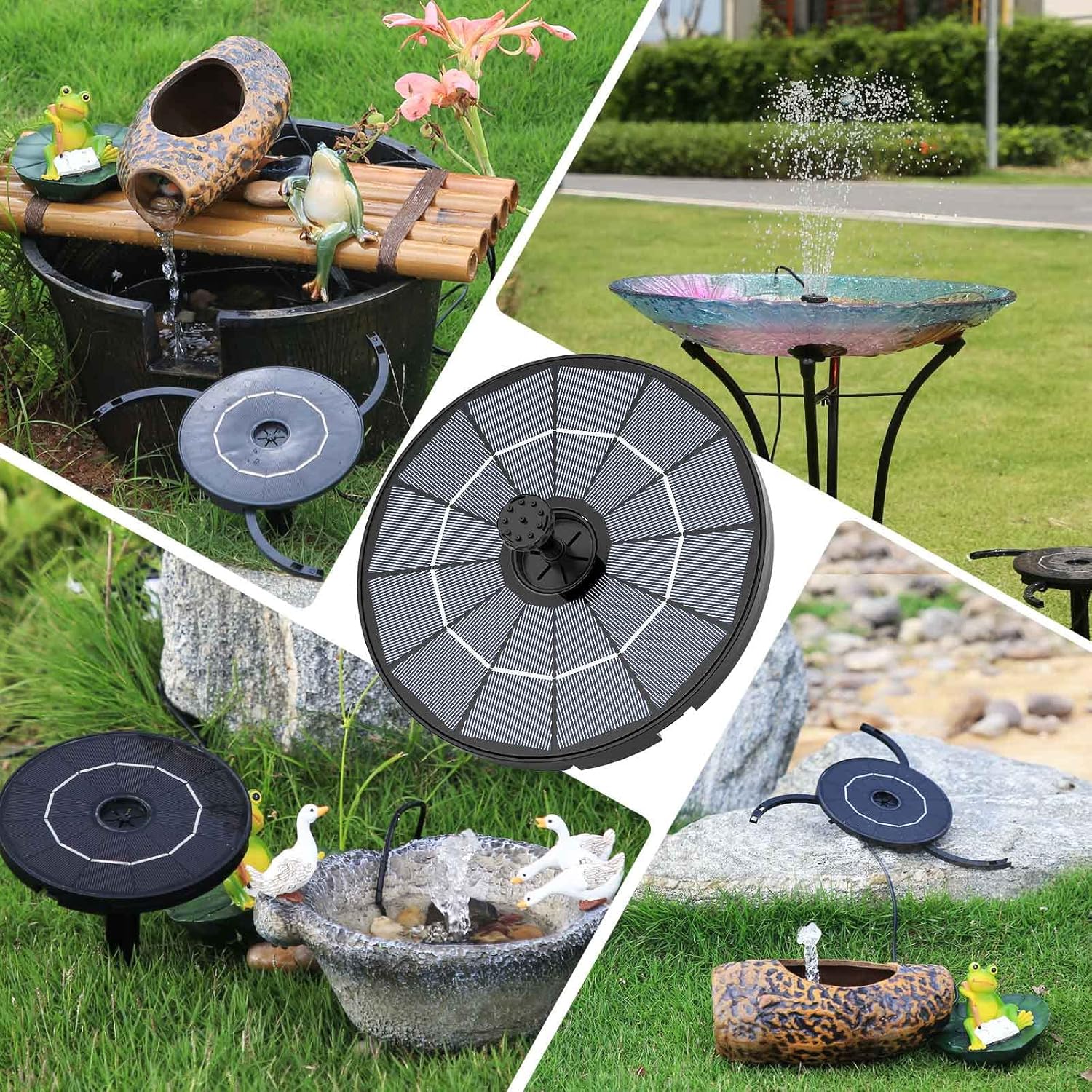 Thumbnail 6 de AISITIN 2 IN 1 DIY Solar Springbrunnen 2.8W