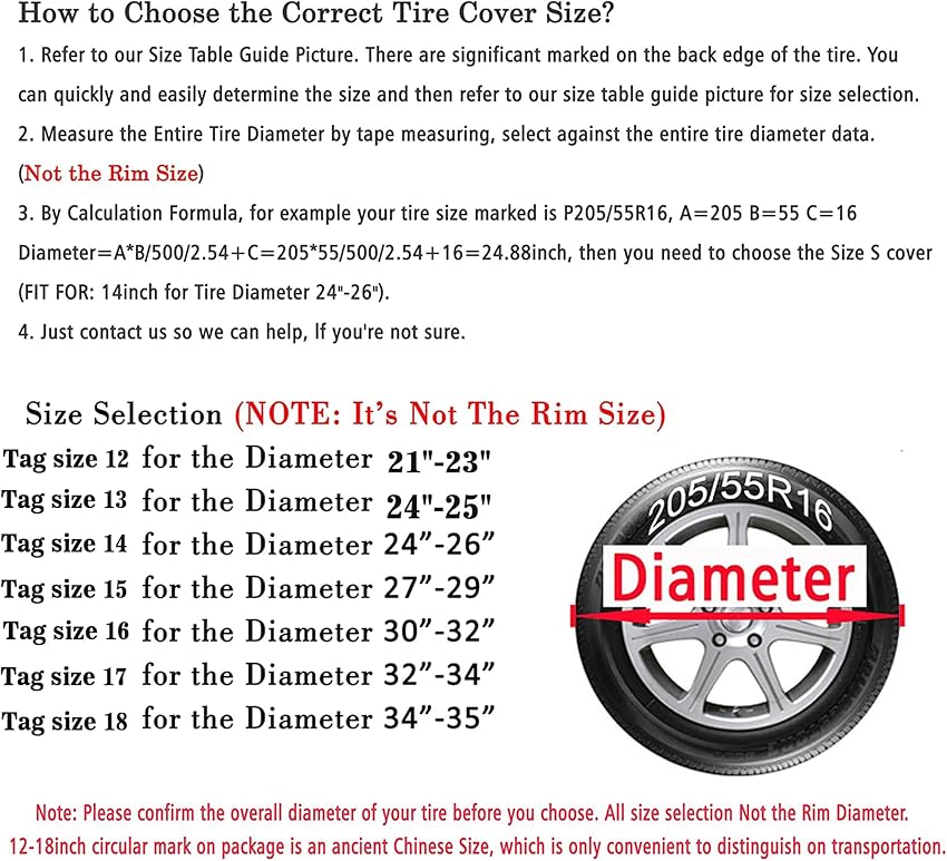 Thumbnail 1 de Moonet PVC Thickening Leather Spare Tire Cover 30"