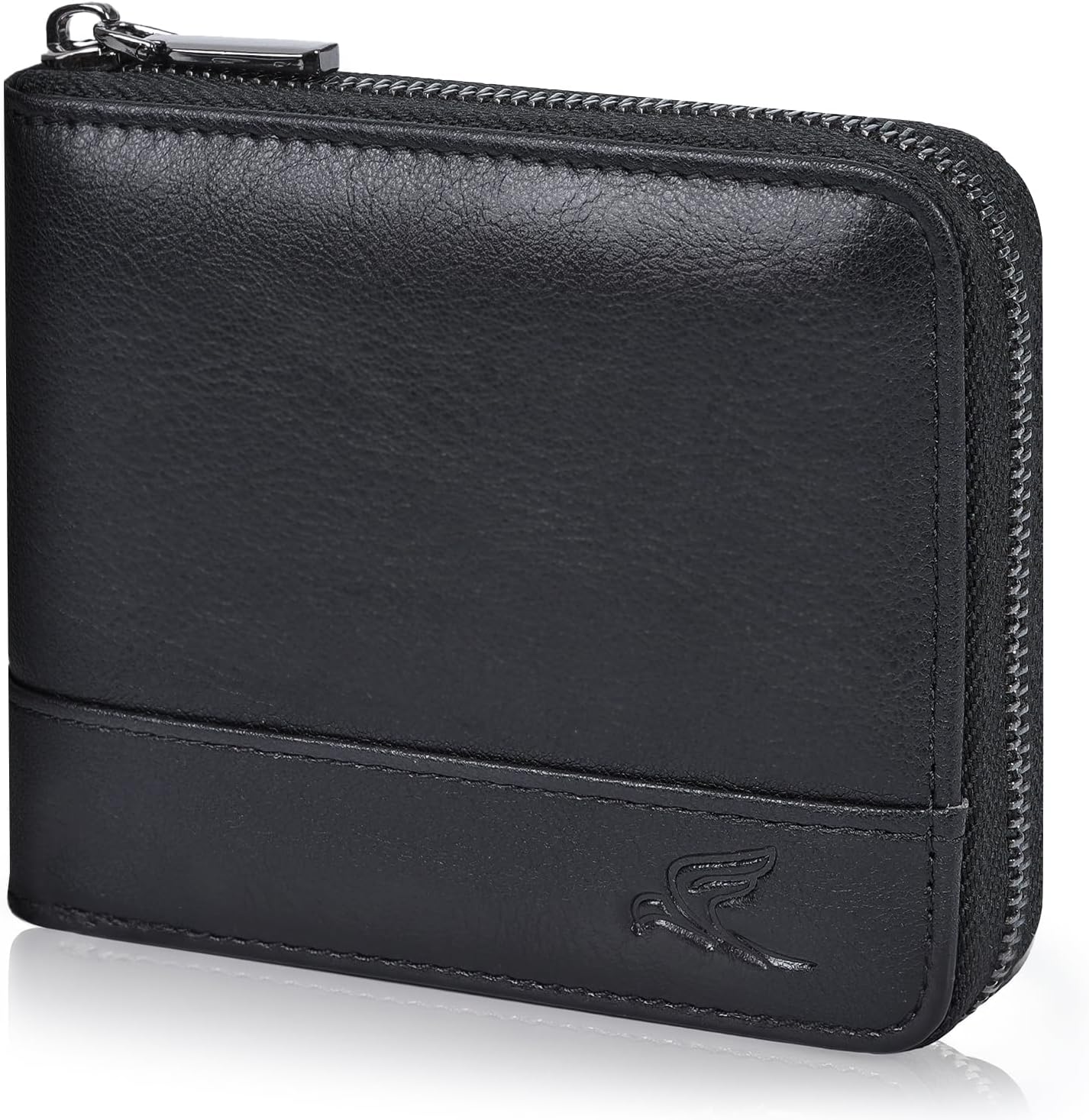 Swallowmall Men's Wallet, Genuine Leather