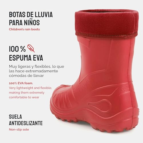 Detalle de Bottes de pluie Ladeheid pour enfant đ§