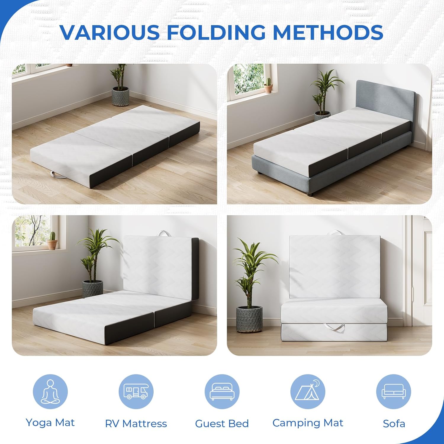 Thumbnail 6 de Vesgantti Folding Mattress 15 cm single