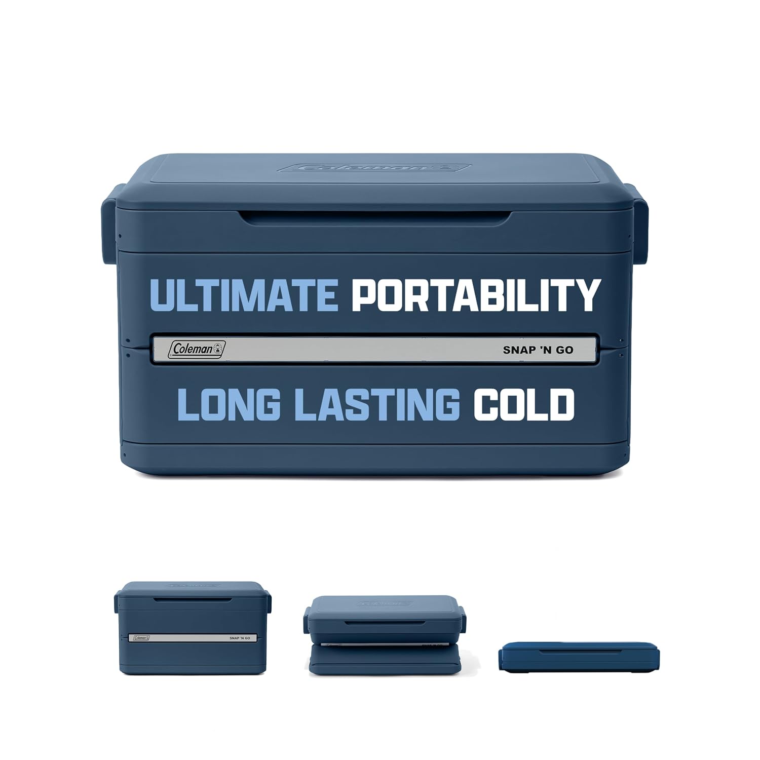 Detalle de Coleman Collapsible Hard Cooler, 55-Quart