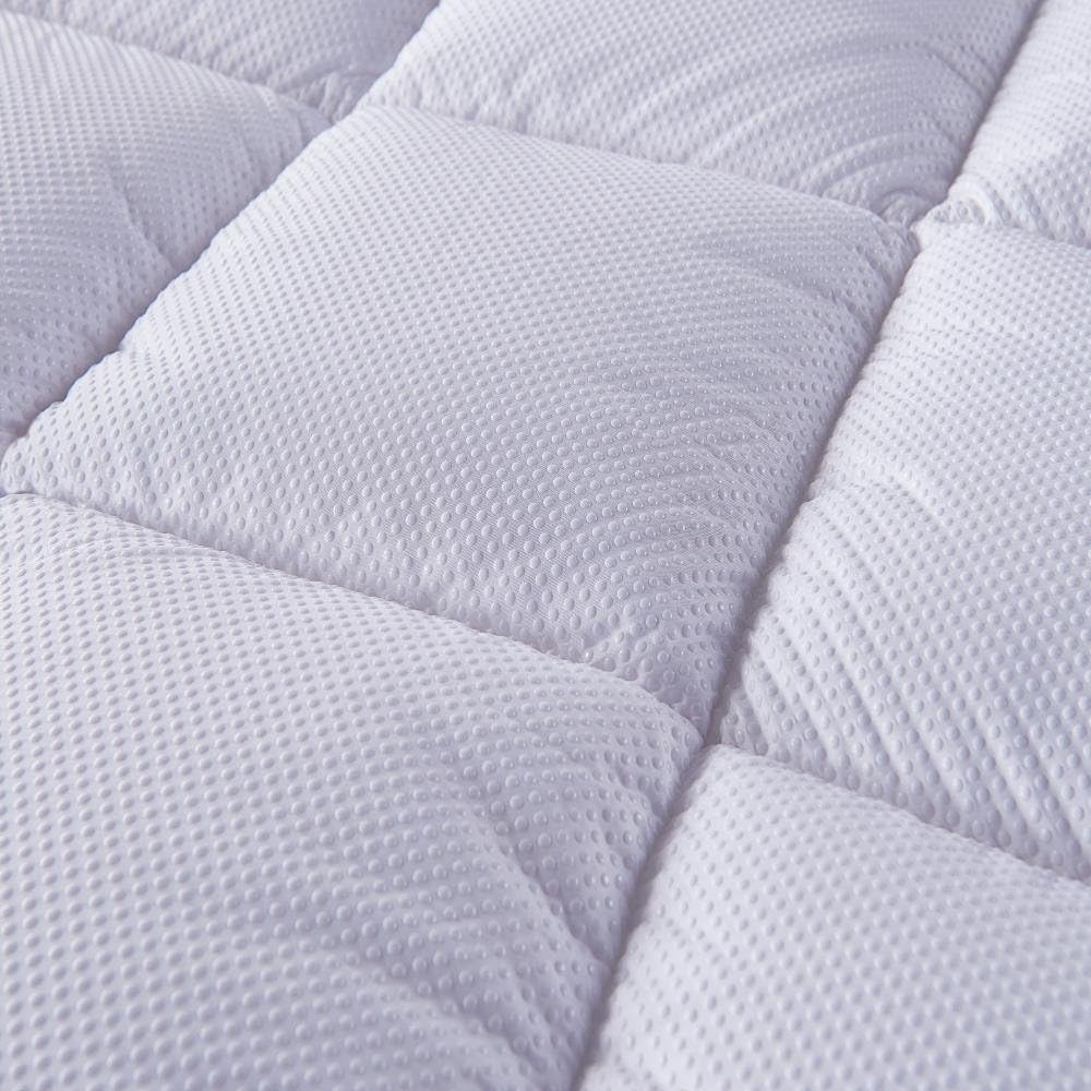 Detalle de Bedecor Morza/va199 matrastopper van microvezel, 4 cm, antislip, 90 x 190/200 cm