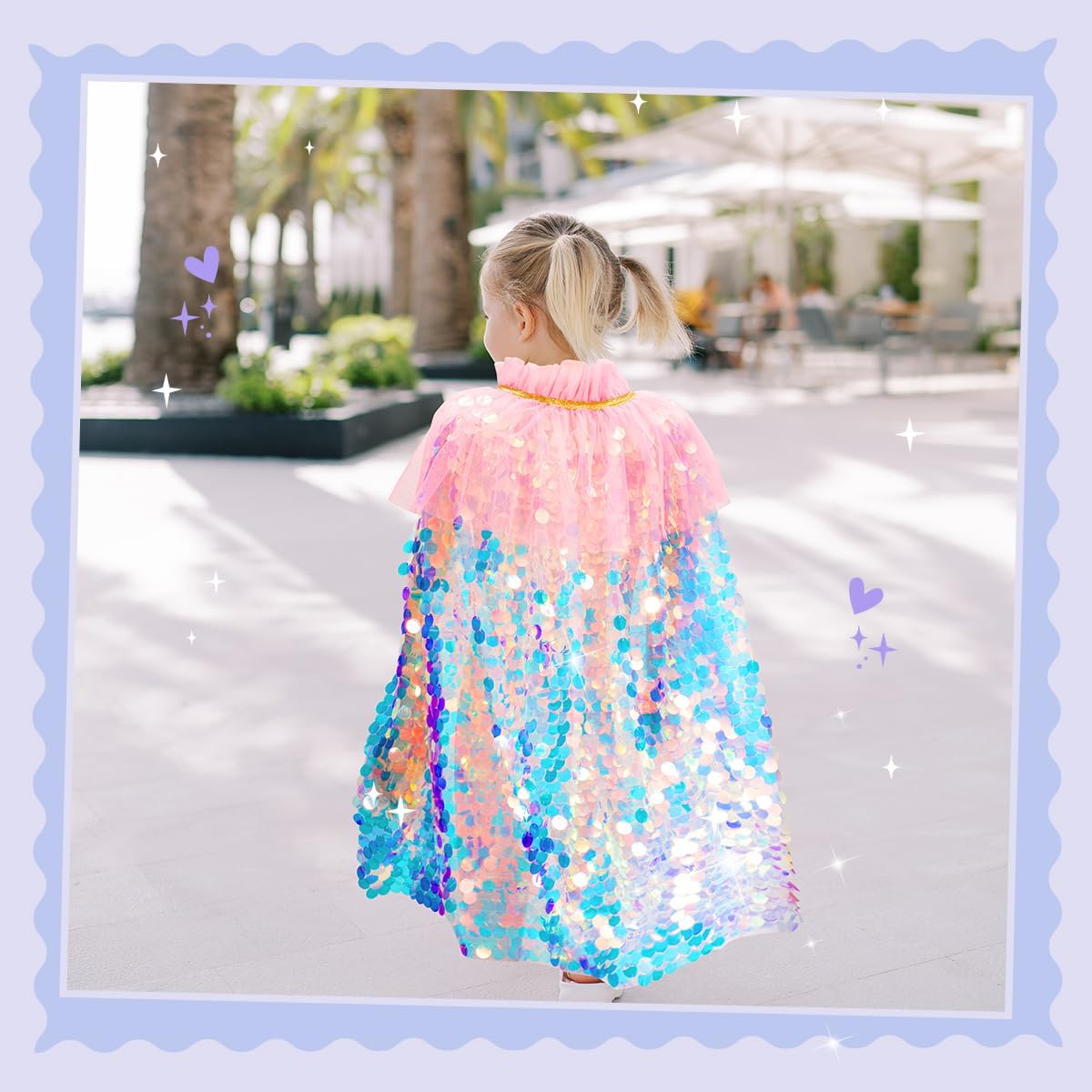 Detalle de Meland Princess Dress Up 11Pc Mermaid Set