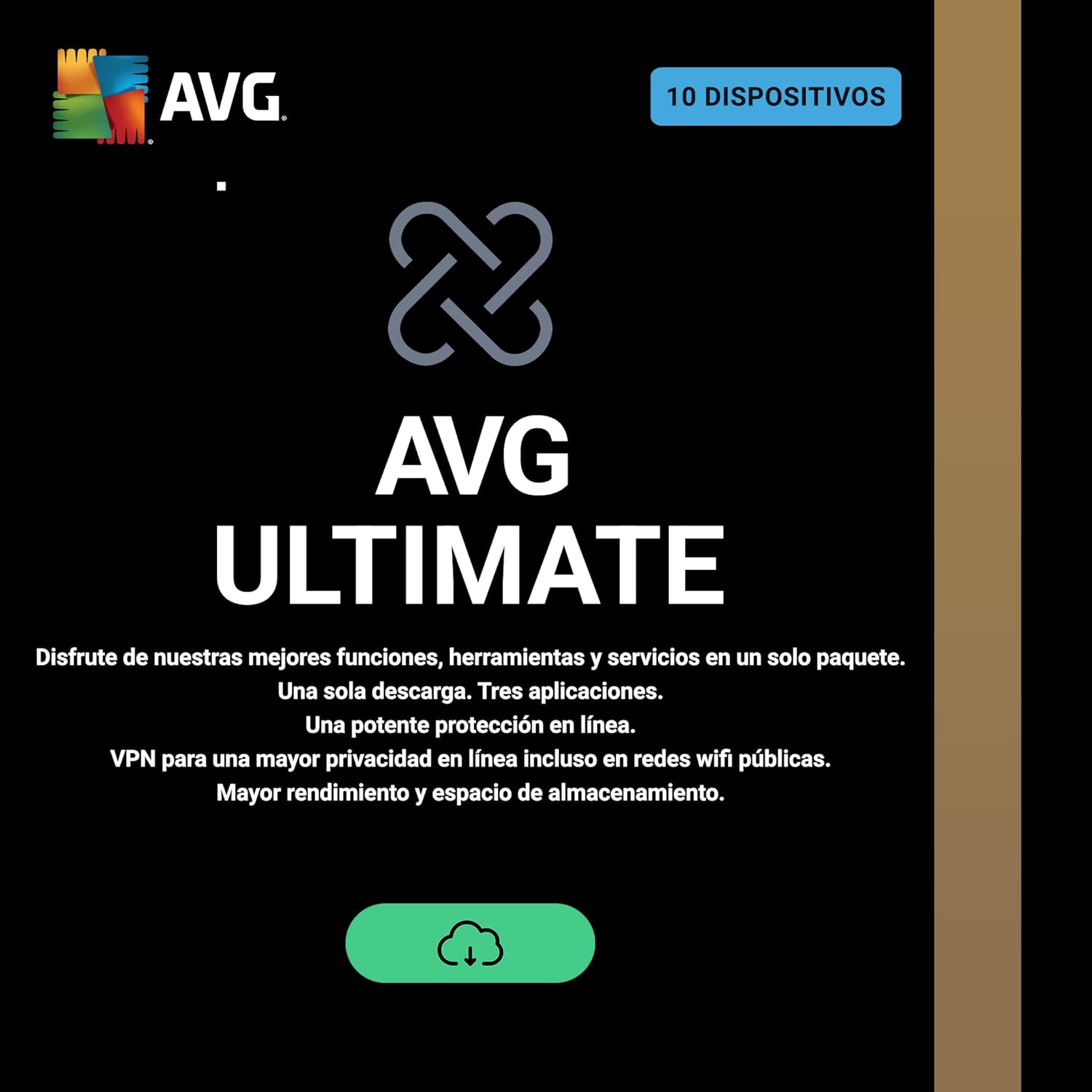 Detalle 2 de AVG Ultimate 2026 10 dispositivos 2 años 🛡