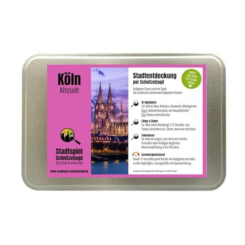 Detalle de Stadtspiel Schnitzeljagd Köln Altstadt – Entdeckertour